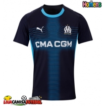 Camisa de Futebol Olympique de Marseille Equipamento Secundário 2025-26 Manga Curta
